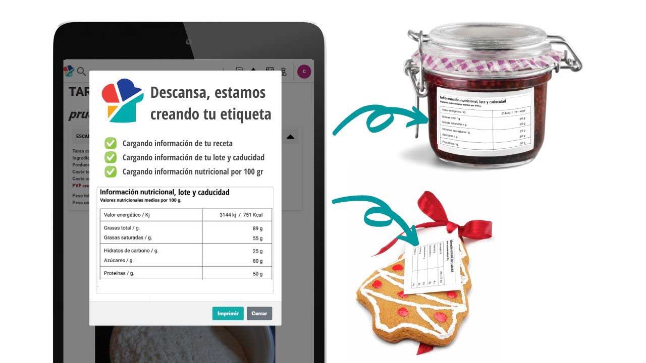 aplicación para etiquetar alimentos para etiquetar alimentos