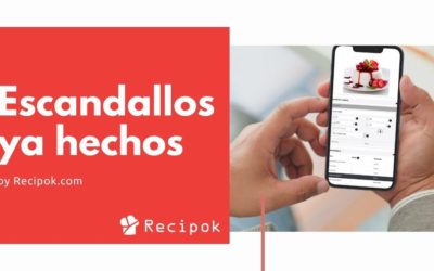 Listado de escandallos de cocina hechos