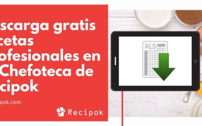 Descarga gratis recetas profesionales en la Chefoteca de Recipok