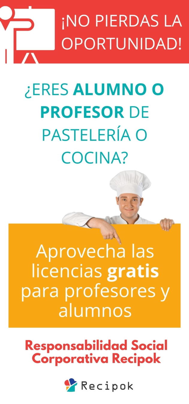 licencias gratis cocina