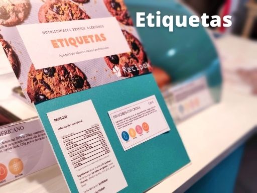 etiqueta escaparate etiqueta escaparate