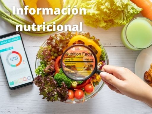 informacion nutricional informacion nutricional