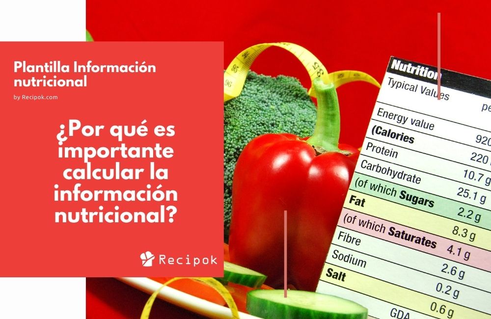 por qué calcular información nutricional