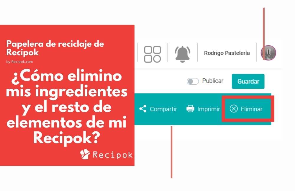 como eliminar ingredientes