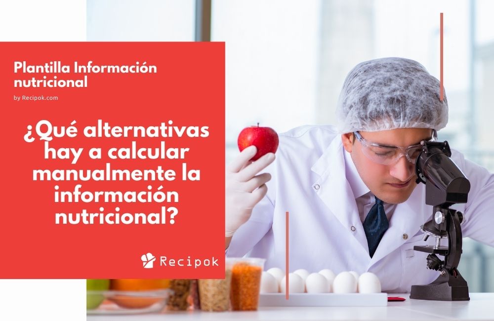 alternativas para calcular información nutricional