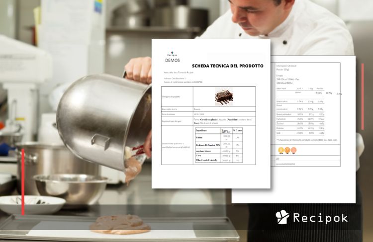 Come realizzare una scheda tecnica del prodotto nel nostro laboratorio o cucina