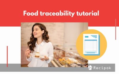 Food traceability tutorial with template as implemented