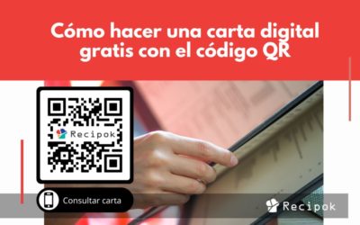 Cómo hacer una carta digital gratis con el código QR