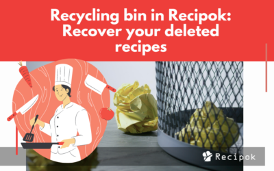 Recycling bin in Recipok: Recover your deleted recipes