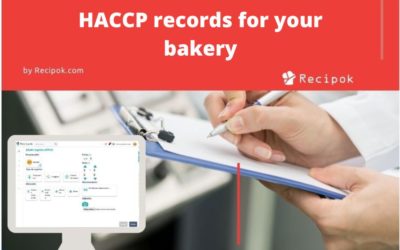 HACCP program for patisseries, bakeries and kitchens