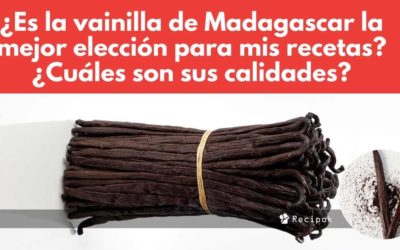 Por qué DEBO utilizar la vainilla de Madagascar en mis recetas