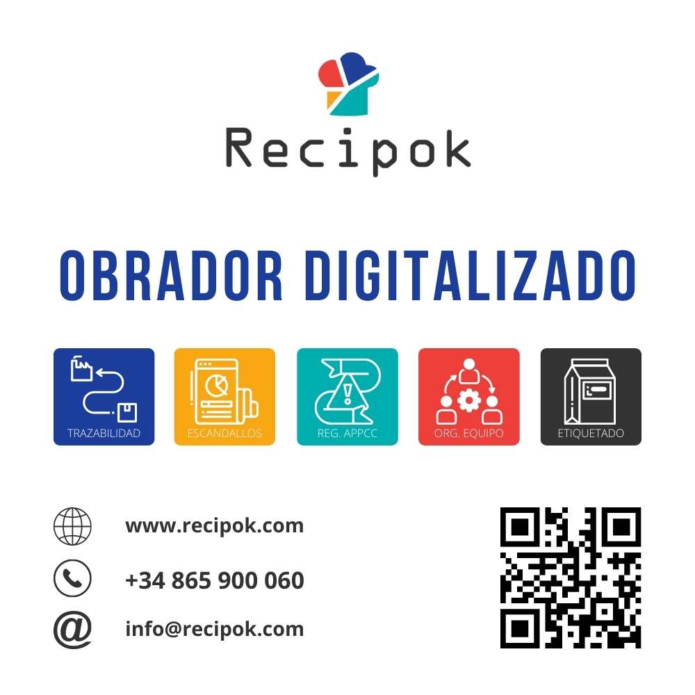 placa obrador digitalizado Recipok placa obrador digitalizado Recipok