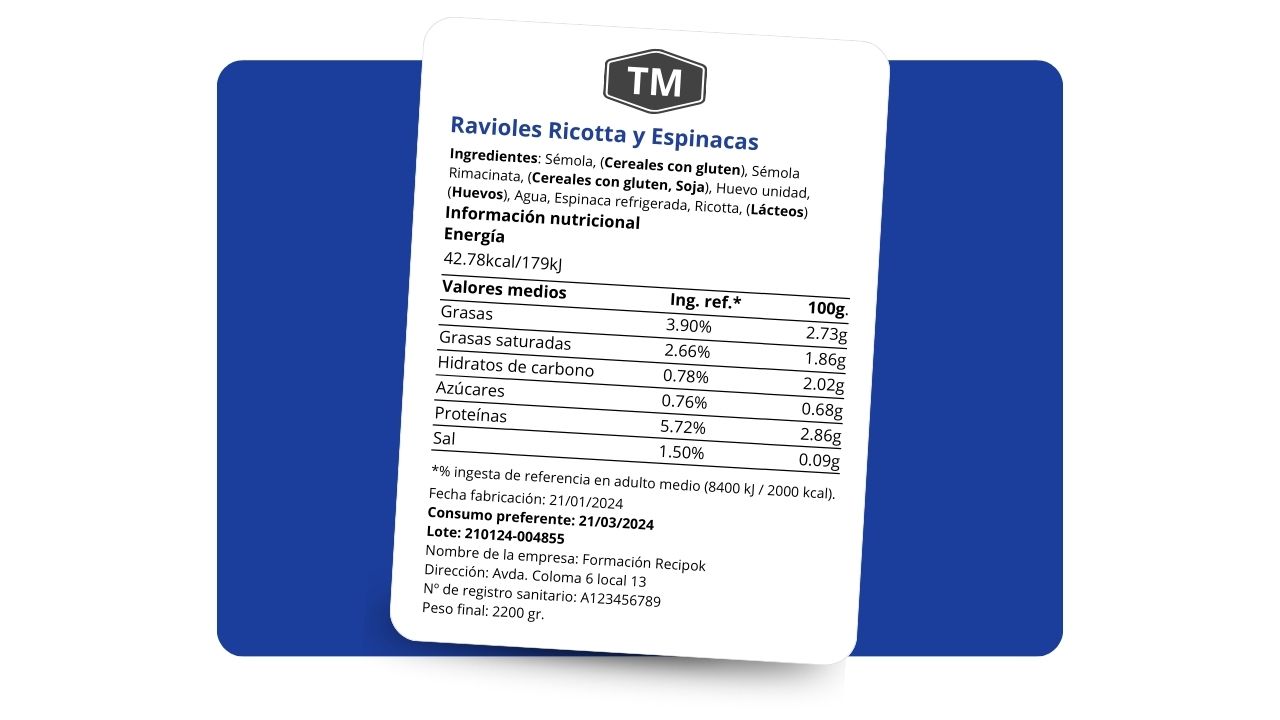 trazabilidad y etiquetado