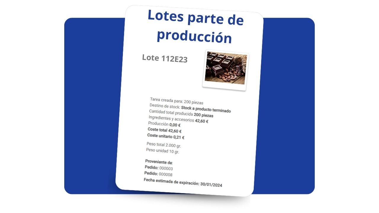 producción y trazabilidad